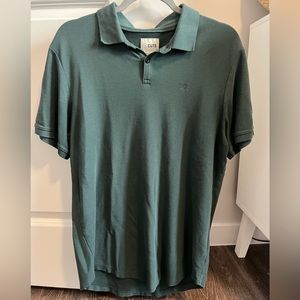 NWOT CUTS GREEN SHORT SLEEVE POLO